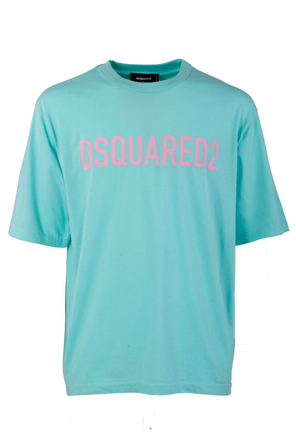 shop DSQUARED2 Saldi T-shirt: DSQUARED2 t-shirt in cotone.
Girocollo.
Maniche corte.
Stampa lettering sul fronte.
Composizione: 100% Cotone.
Fabbricato in Italia.. S74GD1197 D20004-603 number 9480198